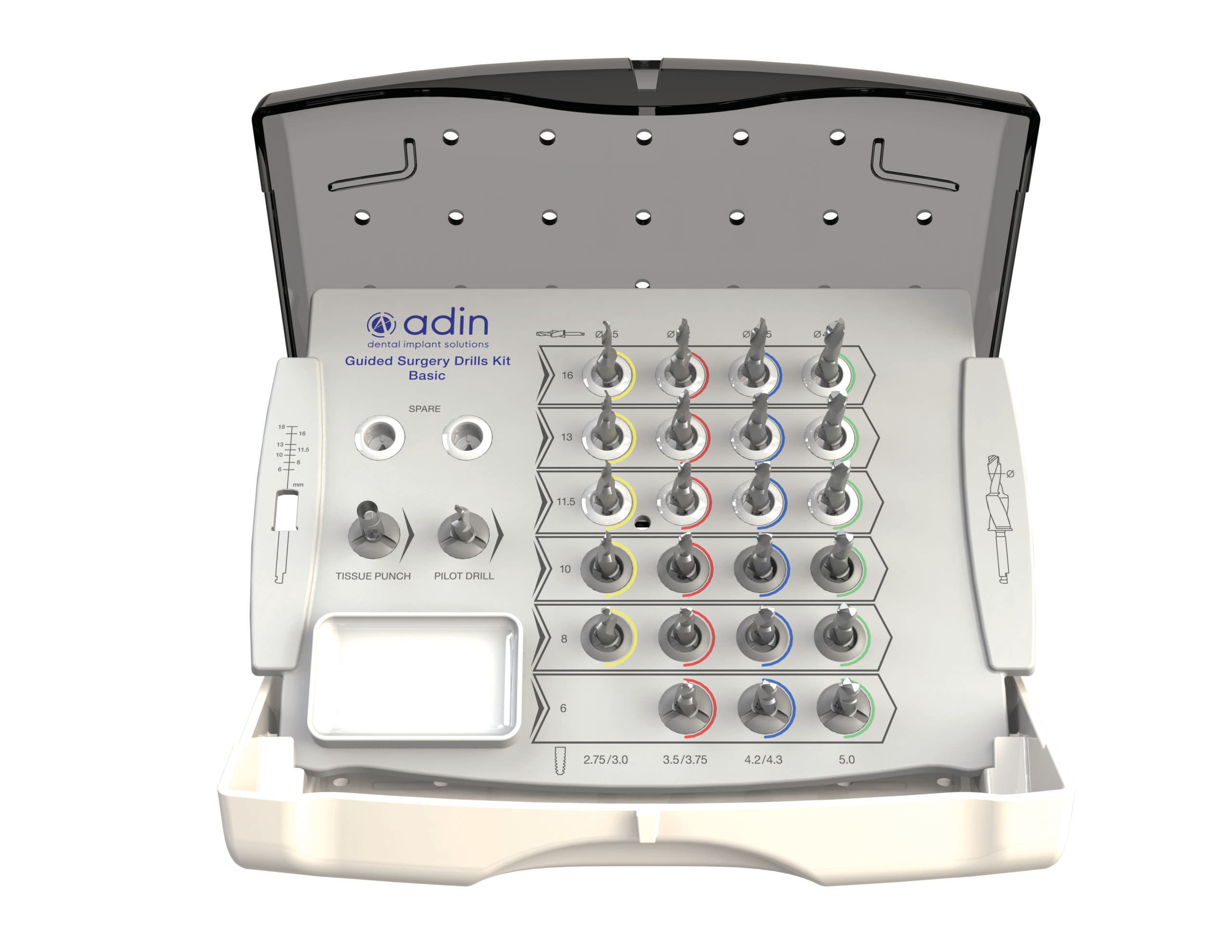 Guided Surgery Drills KIT - Basic
