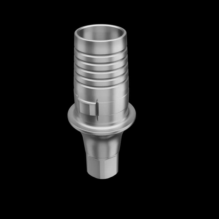 C-Type Ti Base UNP Abutment 2mm Engaged