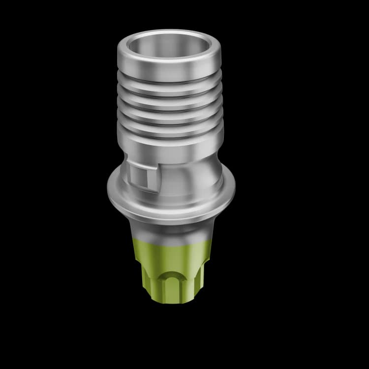C-Type Ti Base UniFit Abutment, GH 2mm Engaged Wide