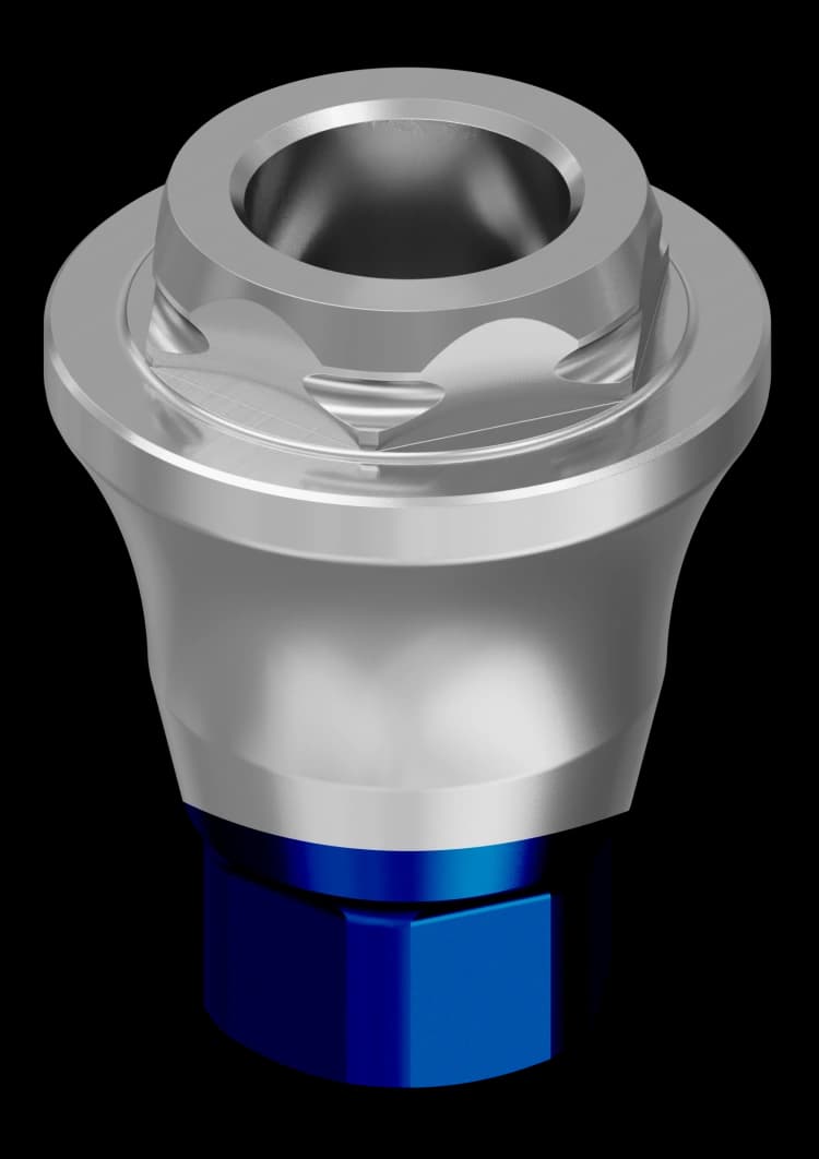WP Straight Single TMA Abutment 3mm